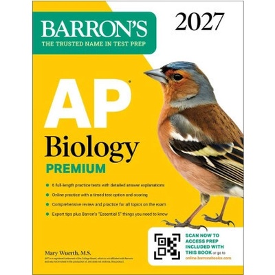 AP Biology Premium, 2027: Prep Book with 6 Practice Tests + Comprehensive Review + Online Practice (Barron's AP Prep)