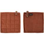 Tiseco Home Studio Ръкавици за фурна в комплект от 2 бр. Velmar - Tiseco Home Studio (9678COGNAC)