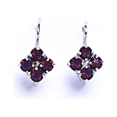 Čištín s krystaly Swarovski Cyclamen Opal NK 1324