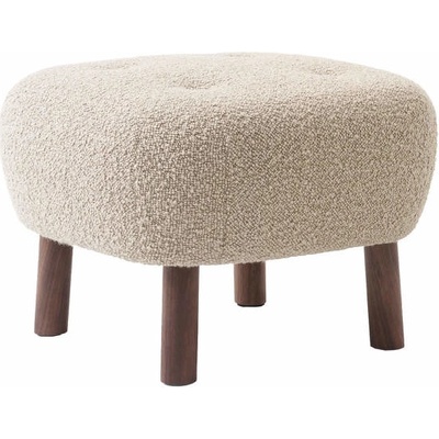 &Tradition Pouf Little Petra ATD1, walnut / Karakorum