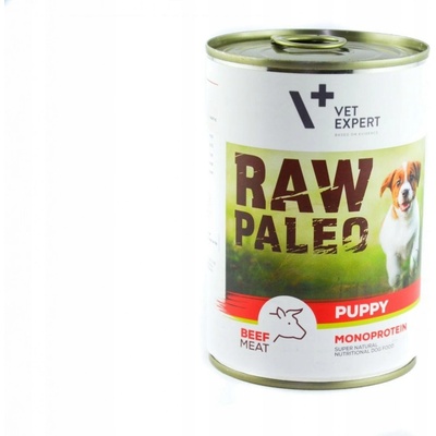 VetExpert Raw Paleo Puppy beef 400 g