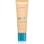 Lumene Matte Oil-Control матиращ фон дьо тен SPF 20 цвят 0, 5 Fair Nude / Light 30ml
