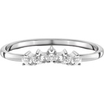Silenti Jewelry Сребърен пръстен "Влечение" - 6 - 52мм (16.6мм диам. )