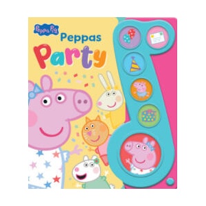 Peppa Pig - Peppas Party - Liederbuch mit Sound - Pappbilderbuch mit 6 Melodien - Peppa Wutz | Fabienne Pfeiffer, Kira Wigger (ISBN: 9798384603207)