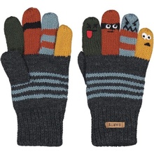 Barts rukavice Puppeteer Gloves Dark Heather