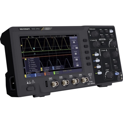 VOLTCRAFT DSO-2154 digitálny osciloskop 150 MHz 4-kanálová 1 GSa/s 80 kpts 8 Bit digitálne pamäťové médium (DSO) 1 ks