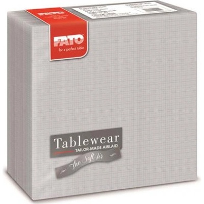 FATO Airlaid Obrúska 1/4 ohyb Shade strieborná 40x40cm