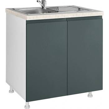 Image 1 of Matis Кухненски шкаф долен за вградена мивка Aura D80/S зелен