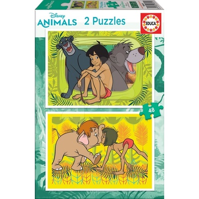 Educa The Jungle Book Disney 2 x 48 dílků