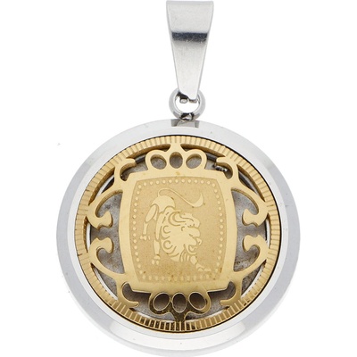 Miranda Přívěsek se znamením zvěrokruhu 3057 Golden Znamení zvěrokruhu Lev