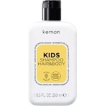 Kemon Care Kids Shampoo Hair & Body детски шампоан за коса и тяло 250 мл