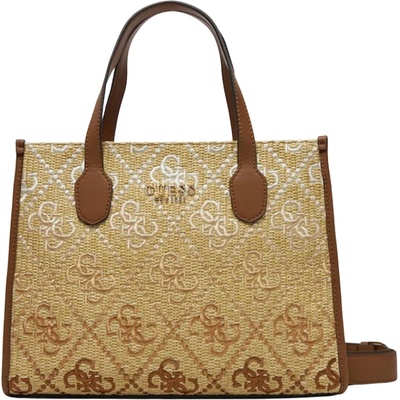 Guess kabelka SW866522 Cognac logo