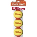 Wilson Комплект тенис топки Wilson Starter, оранжеви, 3 бр
