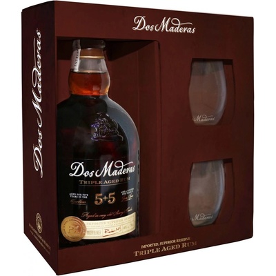 Dos Maderas PX (5 + 5) 40% 0,7 l (dárkové balení 2 sklenice)