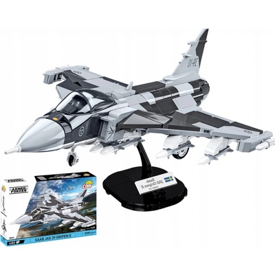 COBI 5820 Armed Forces Švédský víceúčelový bojový letoun SAAB JAS 39 Gripen E – Zboží Dáma