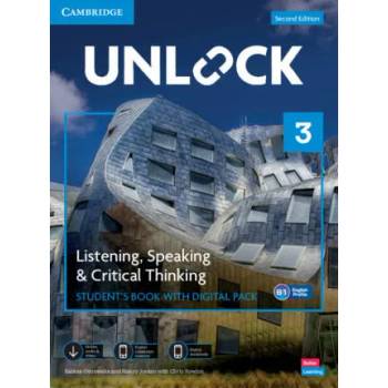 Image 1 of Unlock Level 3 Listening, Speaking and Critical Thinking Student's Book with Digital Pack | Sabina Ostrowska, Nancy Jordan