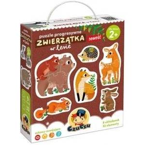 CzuCzu Progressive puzzle Animals in the forest ZA4158