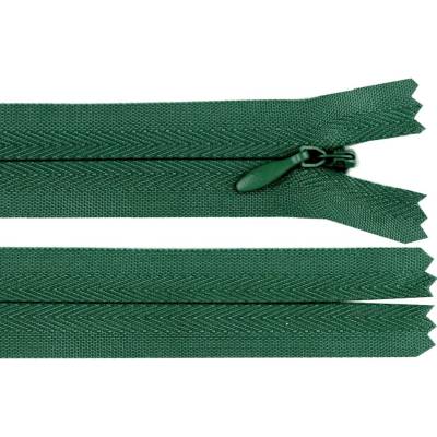 Spirálový zip skrytý No 3 délka 20 cm Varianta: 273 zelená smrková, Balení: 1 ks