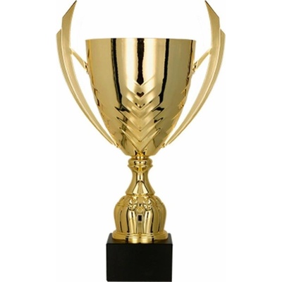 Kovový pohár Zlatý 35 cm 12 cm
