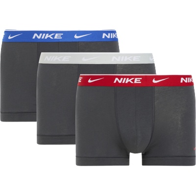 Nike Боксерки Nike Cotton Trunk Boxershort 3er Pack ke1008-yun Размер L