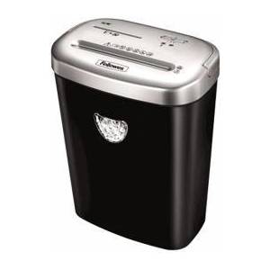 Fellowes Шредер за унищожаване на документи Fellowes Powershred 53C, Cross-Cut, 23 L, 4 x 35 мм, 10 листа / 70 g, 3 мин. работа, Черен / Сребрист, 2030280044
