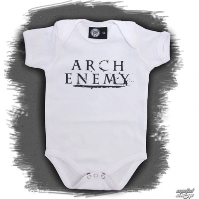 body dětské Arch Enemy Logo White Metal Kids