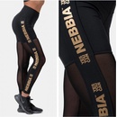 Nebbia Intense Gold Mesh legíny 829 čierné