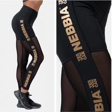 Nebbia Intense Gold Mesh legíny 829 čierné