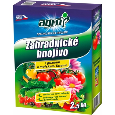 Agro zahradnické hnojivo 2,5 kg