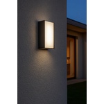  Led АПЛИК brick 10w 3000k 105x53x170mm ip65 bl (6250)