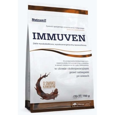 NUTRAMIL Immuven kávová príchuť výživovo kompletná potravina prášok 10 porcií 780 g