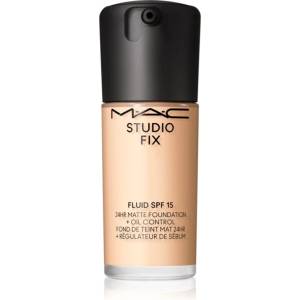 MAC Cosmetics Studio Fix Fluid SPF 15 24HR Matte Foundation + Oil Control матиращ фон дьо тен SPF 15 цвят N10 30ml
