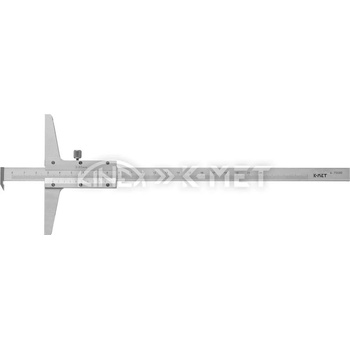 K-MET Дълбокомер с пета K-MET 2040-02-200 - 200 mm, 0.02 mm (2040-02-200)