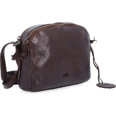 Noelia Bolger kabelka crossbody NB 2408 H hnědá
