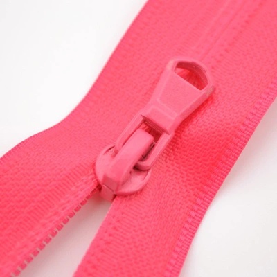 Takoy Zip Sarah voděodolný se dvěma jezdci 5 mm - fuchsia 80 cm