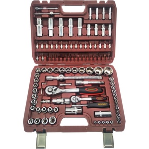 FOXIGY Гедоре комплект 108 бр. 1/2", 1/4" Tресчотки CrV profesional