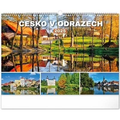 Česko v odrazech nástěnný 2025