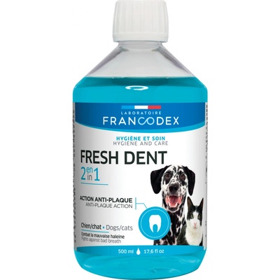 Francodex Fresh Dent 2 v 1 pro psy a kočky 500ml – Sleviste.cz
