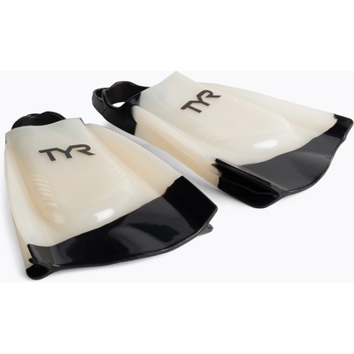 TYR Плавници за плуване TYR Hydroblade в бяло и черно LFHYD