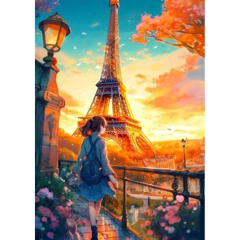 Enjoy - Puzzle Parisian Wanderlust - 1 000 piese