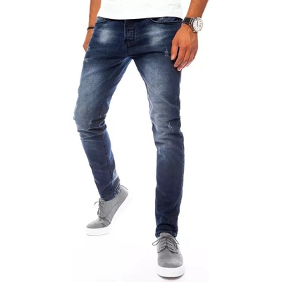 Dstreet pánské džíny Denim modrá šedá