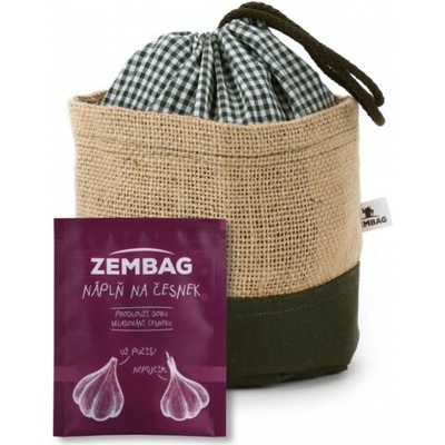 Terpenix ZEMBAG vrecko na 0,75 kg cesnaku olivovo zelený