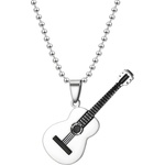 HARAHU Колие Gitarre - Сребърен KP34219