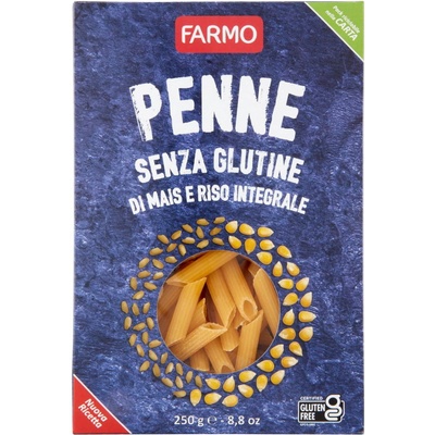 Farmo bezlepkové BIO cestoviny Penne 250 g