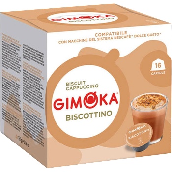 Gimoka Кафе капсули Gimoka Biscotino Dolce Gusto , 16 бр