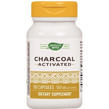 Image 1 of Nature's Way Activated Charcoal 280 mg [100 капсули]