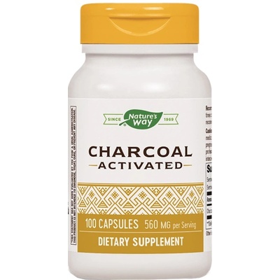 Nature's Way Activated Charcoal 280 mg [100 капсули]