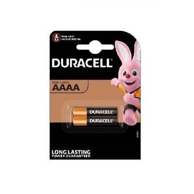 Алкална батерия 1.5v aaaa lr61- 2бр. в опаковка duracell (dur-ba-lr61-aaaa-2pk)