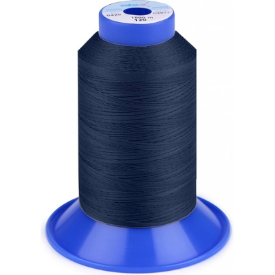 Amann Nit elastická Sabaflex 120; 1500 m Barva: 825 modrá parížska