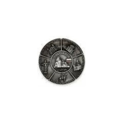 Метален релефен магнит